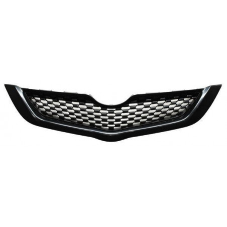 Parrilla yaris 09-15 4p negra