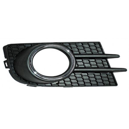 Parrilla tiguan 12-17 p/faro niebla c/mold crom 627 der