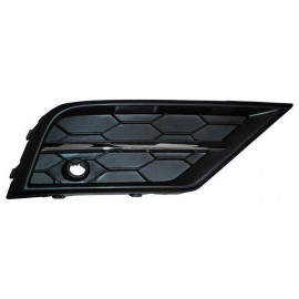 Parrilla tiguan 18-19 c/mold crom c/hoyo p/sens der