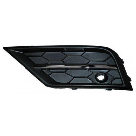 Parrilla tiguan 18-19 c/mold crom c/hoyo p/sens izq