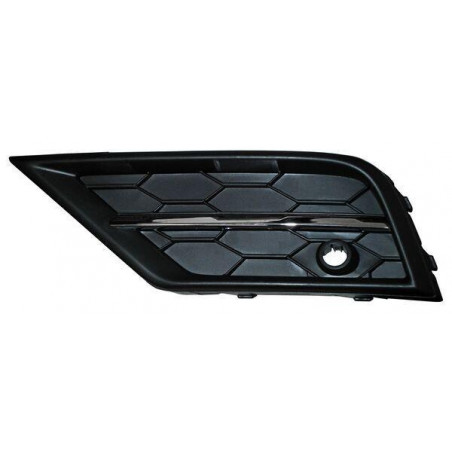 Parrilla tiguan 18-19 c/mold crom c/hoyo p/sens izq