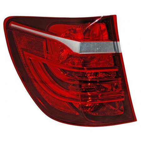 Calavera bmw x3 11-17 ext c/arnes rojo/bco tyc1 nsf izq