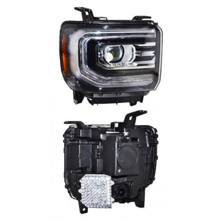 Faro gmc sierra 16-18 p/xenon fondo negro tyc 210625 der