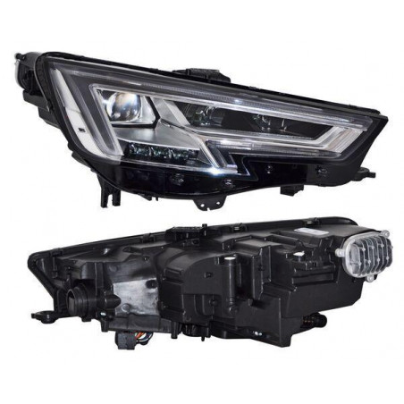 Faro audi a4 17-18 leds c/motor tyc1 q10 der