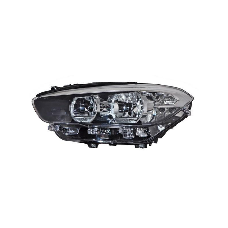 Faro bmw serie 1 16-17 leds c/motor tyc 210716 izq