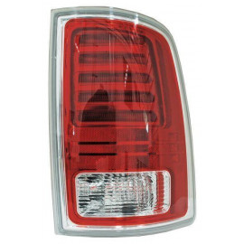 Calavera dodge pu 13-19 leds filo cromado c/arnes tyc der