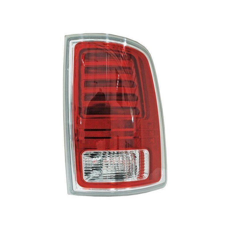 Calavera dodge pu 13-19 leds filo cromado c/arnes tyc der