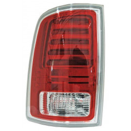 Calavera dodge pu 13-19 leds filo cromado c/arnes tyc izq