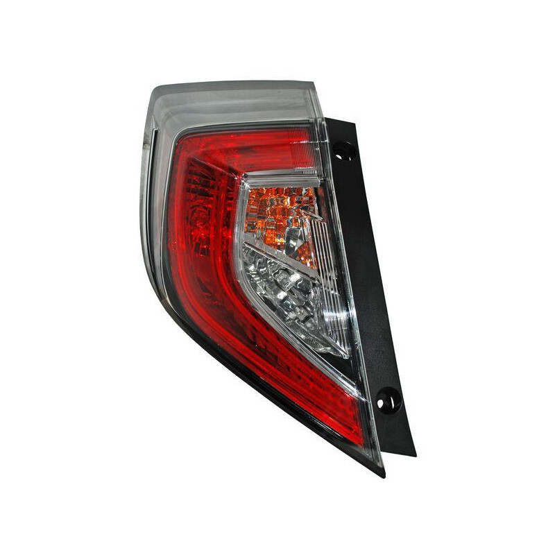 Calavera civic 16-18 type r leds tyc1 izq