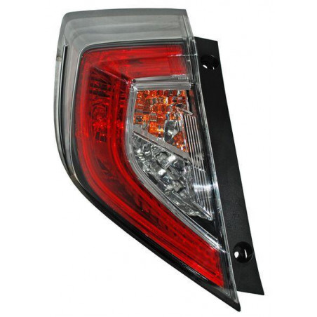 Calavera civic 16-18 type r leds tyc1 izq