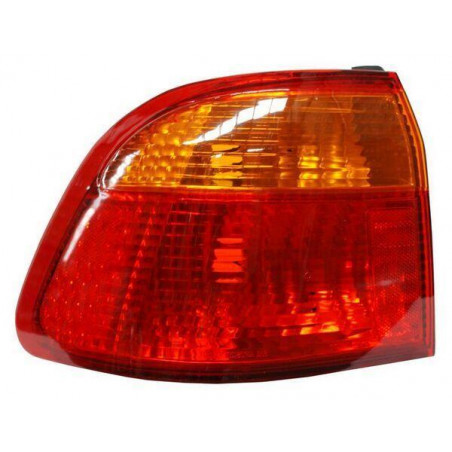 Calavera civic 99-00 4p rojo/ambar ext s/arnes tyc izq