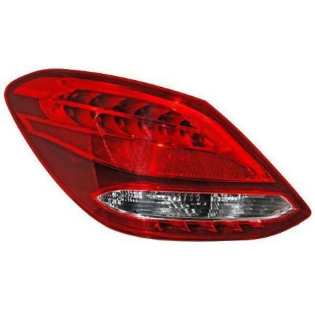 Calavera mbenz clase c 15-16 leds tyc izq