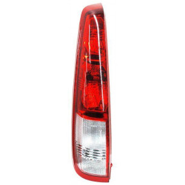 Calavera xtrail 02-07 rojo/bco c/arnes tyc izq