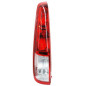 Calavera xtrail 02-07 rojo/bco c/arnes tyc izq