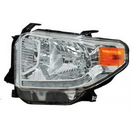 Faro tundra 14-16 fondo crom c/motor leds tyc izq