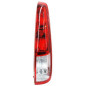 Calavera xtrail 02-07 rojo/bco c/arnes tyc der