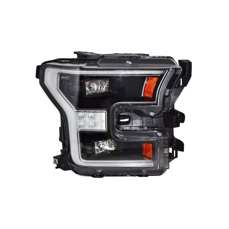 Faro ford pu 15-17 lobo fondo negro leds tyc1 211001 der