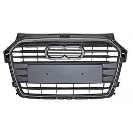 Parrilla audi a1 16-18 c/mold crom