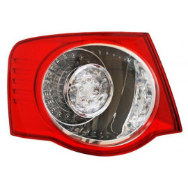 Calavera bora 05-10 ext rojo/cristal leds ecocn izq 28305