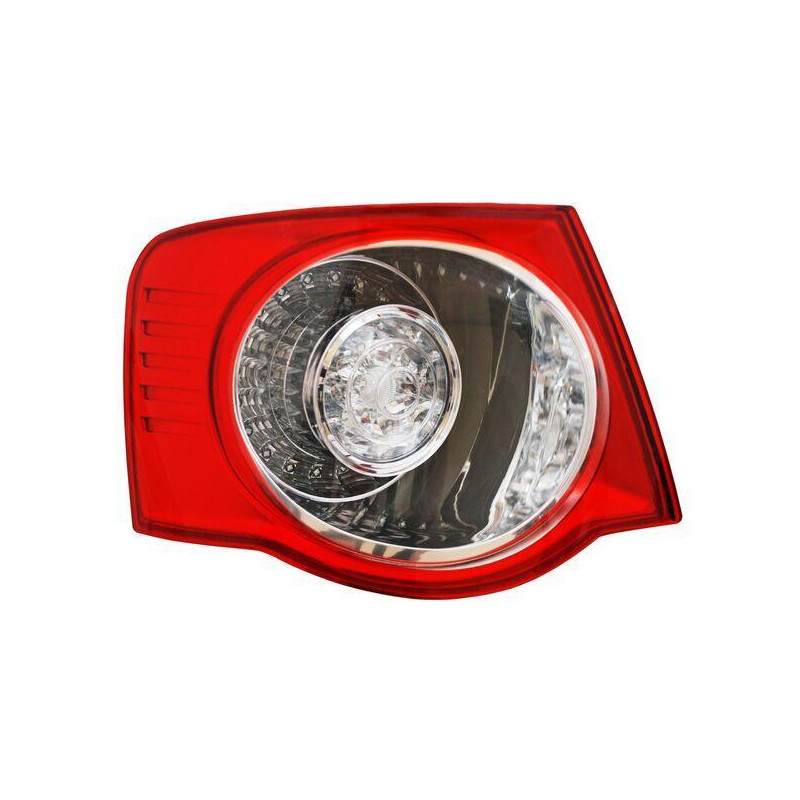 Calavera bora 05-10 ext rojo/cristal leds ecocn izq 28305