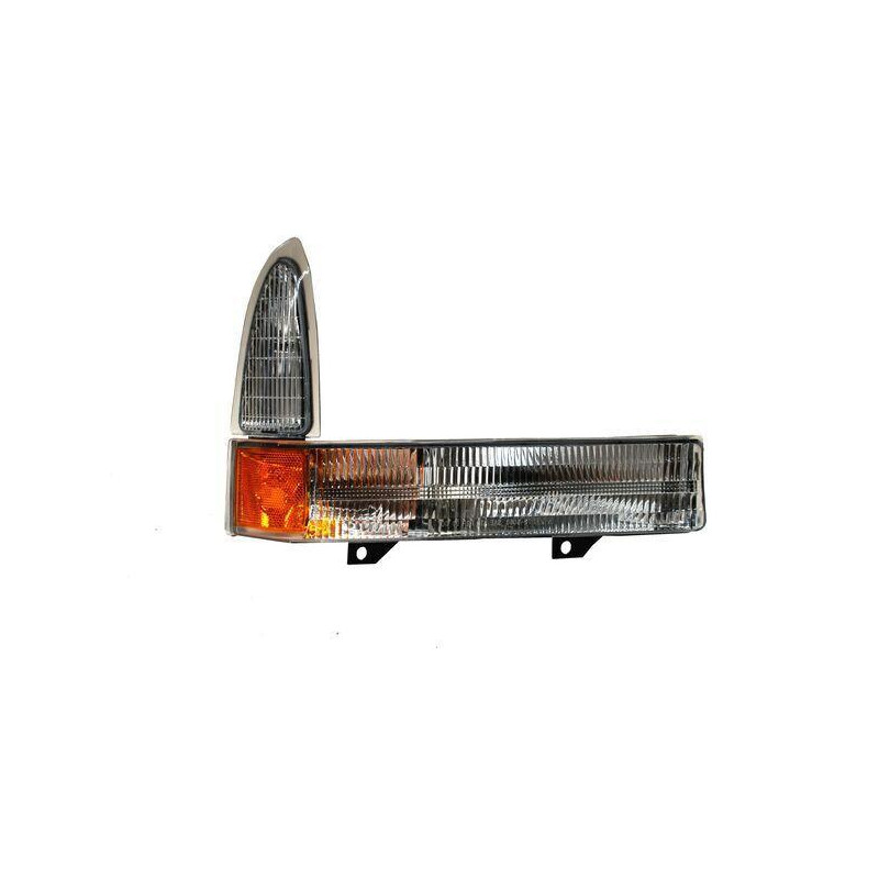 Cuarto frontal y punta ford super duty 99-04/ excursion 00-04 bicolor tyc der