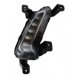 Cuarto frontal elantra 17-18 leds tyc der