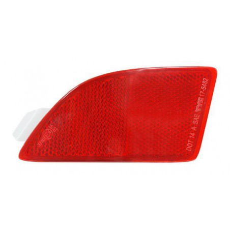 Cuarto tras mazda 3 14-16 5p reflejante rojo tyc izq