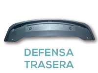 Defensa trasera